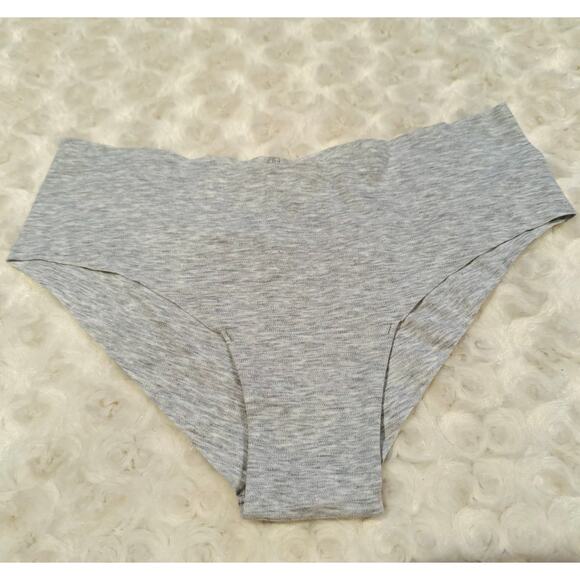 aerie Cheeky Coquine Heather Grey Cotton Underwear Panties Undies NEW Size Small - Picture 1 of 3